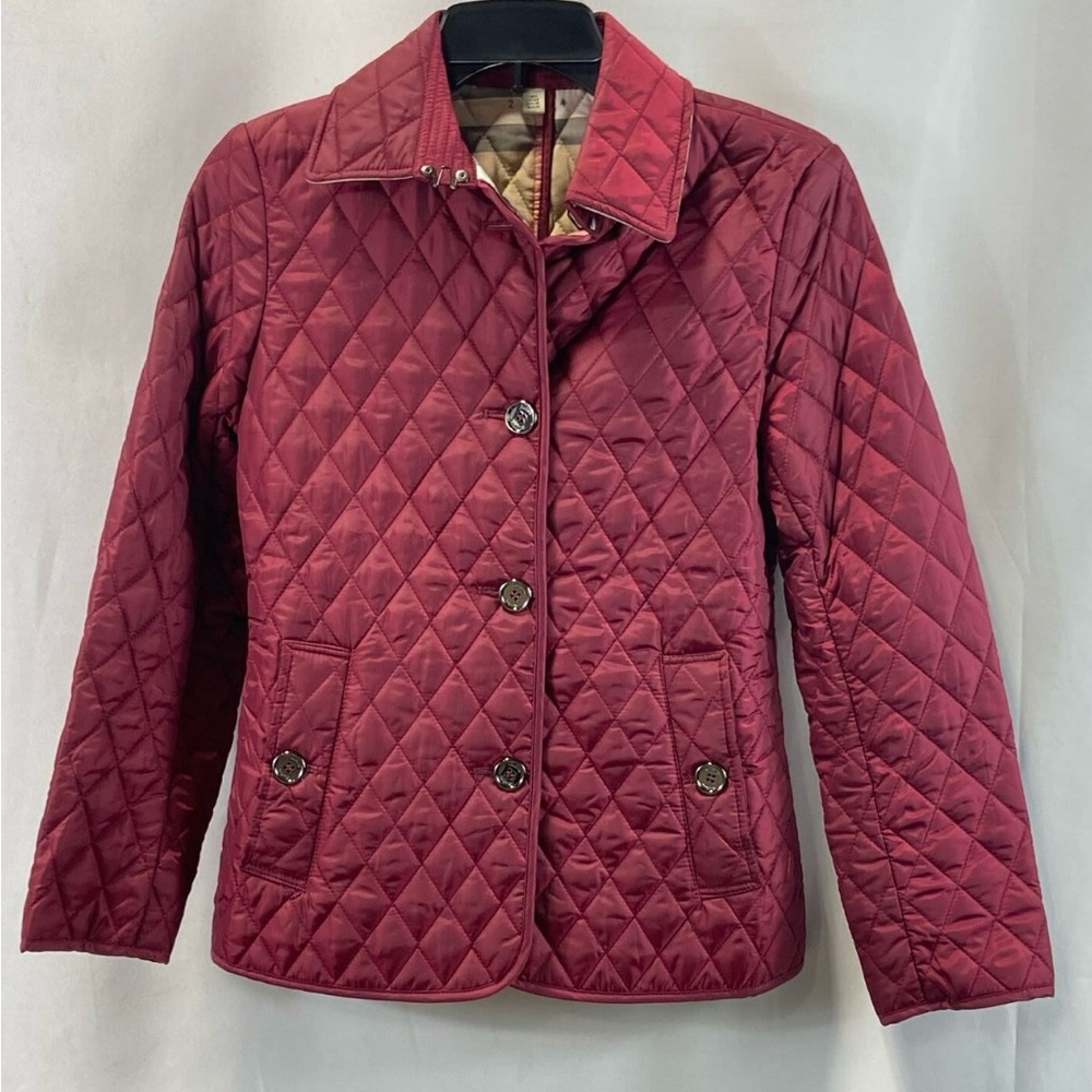 Burberry quilted jacket